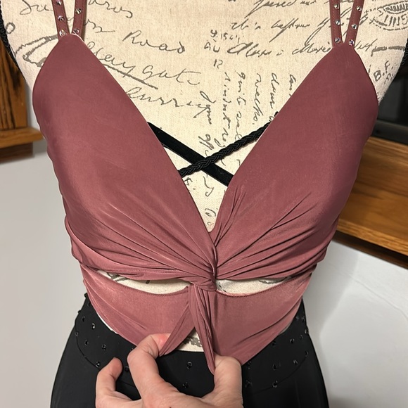 Weissman Pink Dance Top w/ Balera High Low Skirt - Picture 7 of 17